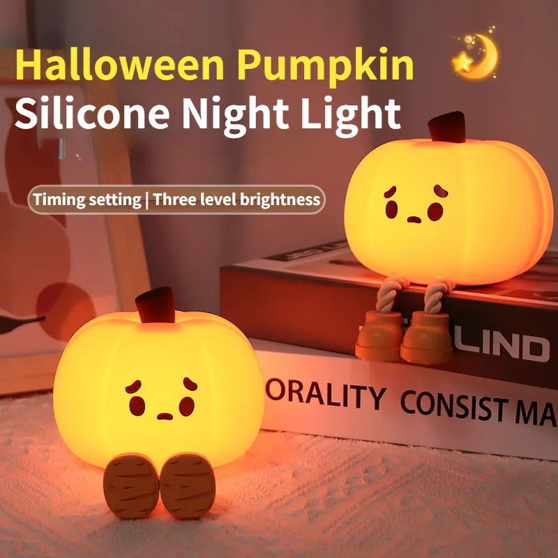 Pumpkin Night Light - viral Halloween decoration